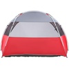 Portal 10′ x 6′ Easy-Up Sun Shelter with Included Storage Pockets, Red/Grey