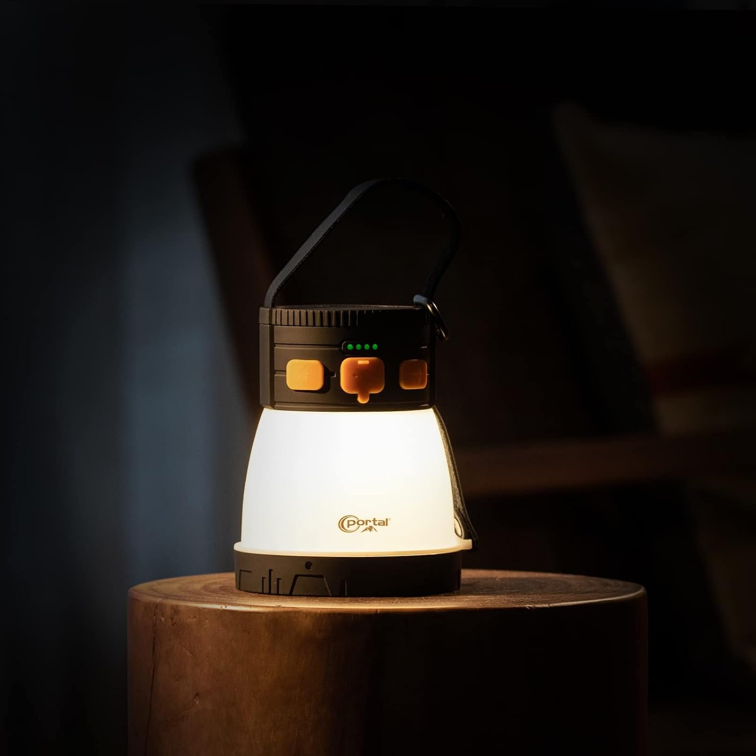 image:imagePORTAL Rechargeable Camping Lantern Battery Powered LED Portable Flashlight RGB Camping Lights Waterproof for Power outages Camp Tents Hiking Fishing Emergency Hurricane 3in11500LM 7200mAh