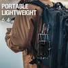 PORTAL 4 Pack Collapsible Camping Lantern, Portable Camping Lights for Power Outages, COB Lamp Battery Powered for Tent, Pop Up Camp Lantern for Hiking, Hurricane, Emergency, (Batteries Included)