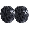 PORTAL Wagon Wheels Replacement 8″ Diameter X 3.4″ Wide for Utility Wagon Cart(1 PC)