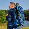 Portal Tall Folding Tripod Stool for Outdoor Camping Walking Hunting Hiking Fishing Travel, Support 225 lbs(Elevated Blue)