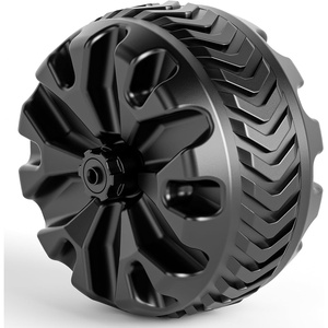 PORTAL Wagon Wheels Replacement 8″ Diameter X 3.4″ Wide for Utility Wagon Cart(1 PC)