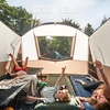PORTAL 6/8/10 Person Family Camping Tent with Screen Room, Water Resistant Big Tunnel Tents with Rainfly, Large Family Tent for Camping, Outdoor, Patio(Brown)