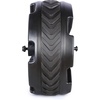 PORTAL Outdoor Garden Carts Replacement Plastic Wheels with TPR Tread 8″ Diameter X 3.4″ Wide for Utility Wagon Cart All-Terrain Wheel