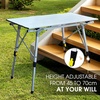 Portal Aluminium Folding Camping Table 90x73cm