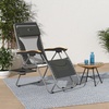 Portal Oversized Mesh Back Zero Gravity Reclining Patio Chairs, XL Padded Seat Folding Patio Lounge Chair with Adjustable Pillows and Cup Holder for Poolside Backyard/Lawn, Support 350lbs(Mesh Green)