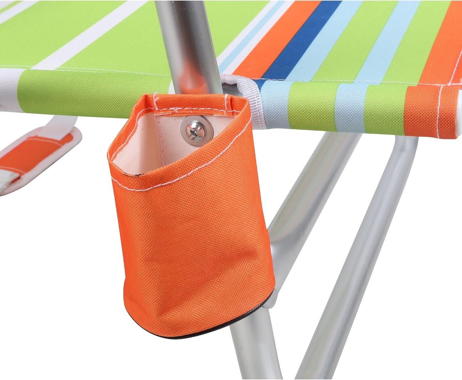 image:imagePortal Beach Chair 4 Position Folding Beach Chairs with Backpack Straps Lightweight Low Beach Chairs for Adults Support up to 225 lbs GreenGreen