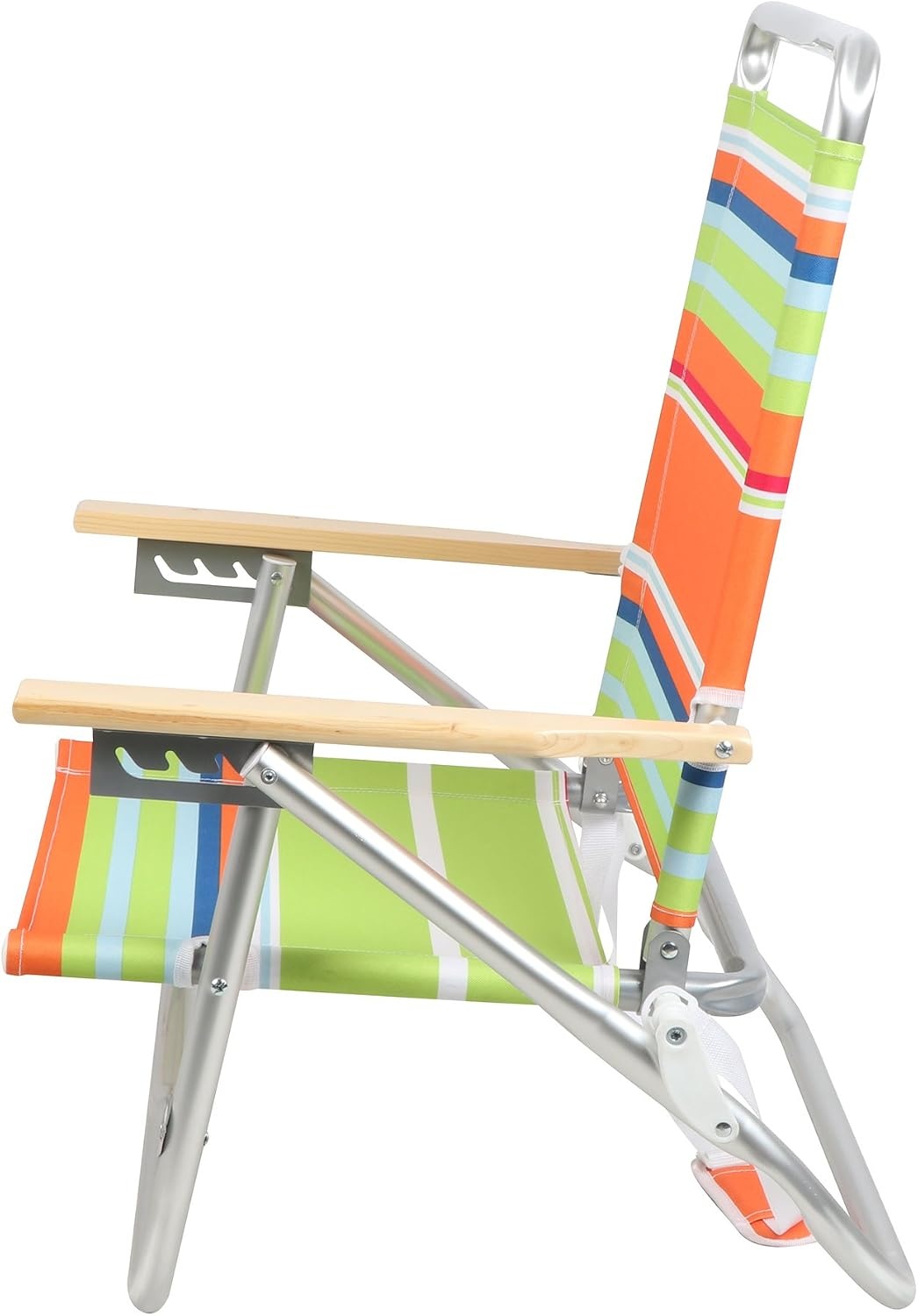 image:imagePortal Beach Chair 4 Position Folding Beach Chairs with Backpack Straps Lightweight Low Beach Chairs for Adults Support up to 225 lbs GreenGreen