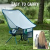 Portal Folding Camp Chairs Portable Backpacking Chair Comapct Beach Chair for Hiking Travel Outdoor Sports Picnic Garden Festival Lightweight, 225LBS